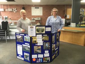 Commitee members at Resident Meeting at the Harlington Centre